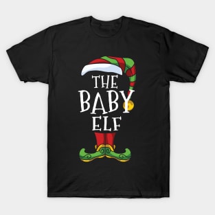 Baby Elf Family Matching Christmas Group Gift Pajama T-Shirt